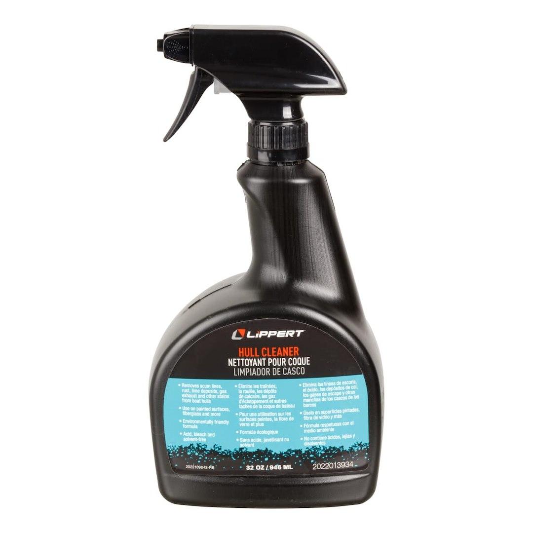 LIPPERT 2022013934 LIPPERT HULL CLEANER SPRAY, Use To Remove Scum Lines/ Rust/ Lime Deposits/ Gas Exhaust/ Other Stains; For Use On Painted Surfaces/ Fiberglass; Without Acid/ Bleach/ Solvents; 32 Ounce Spray Bottle; Single - High quality product image showing LIPPERT 2022013934 LIPPERT HULL CLEANER SPRAY, Use To Remove Scum Lines/ Rust/ Lime Deposits/ Gas Exhaust/ Other Stains; For Use On Painted Surfaces/ Fiberglass; Without Acid/ Bleach/ Solvents; 32 Ounce Spray Bottle; Single details and features LIPPERT 2022013934 LIPPERT HULL CLEANER SPRAY, Use To Remove Scum Lines/ Rust/ Lime Deposits/ Gas Exhaust/ Other Stains; For Use On Painted Surfaces/ Fiberglass; Without Acid/ Bleach/ Solvents; 32 Ounce Spray Bottle; Single - High quality product image showing LIPPERT 2022013934 LIPPERT HULL CLEANER SPRAY, Use To Remove Scum Lines/ Rust/ Lime Deposits/ Gas Exhaust/ Other Stains; For Use On Painted Surfaces/ Fiberglass; Without Acid/ Bleach/ Solvents; 32 Ounce Spray Bottle; Single details and features