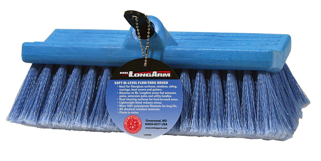 MR. LONGARM 0483 M Bi-Level Flow-Thru Soft Brush, Blue from The Twister Group MR. LONGARM 0483 M Bi-Level Flow-Thru Soft Brush, Blue - The Twister Group Tools product