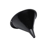 MIDWEST CAN 3564 Funnel; Round; 8-1/2 Inch Diameter; 2 Quart Capacity; Black; Polypropylene MIDWEST CAN 3564 Funnel; Round; 8-1/2 Inch Diameter; 2 Quart Capacity; Black; Polypropylene