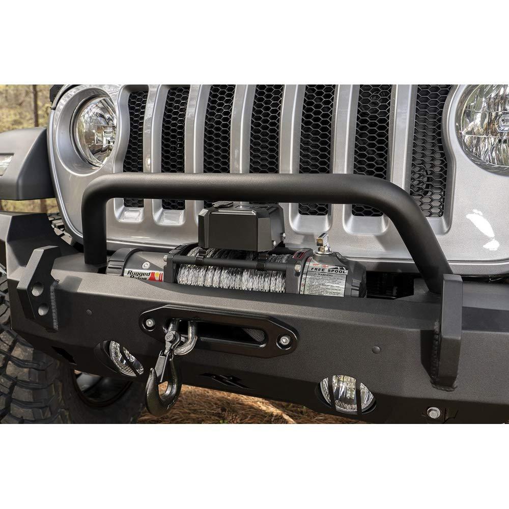 RUGGED RIDGE 11540.62 HD Bumper Overrider Hoop | Textured Black, Steel Fits HD Bumpers from RuggedRidge from The Twister Group RUGGED RIDGE 11540.62 HD Bumper Overrider Hoop | Textured Black, Steel Fits HD Bumpers from RuggedRidge - The Twister Group Tools product