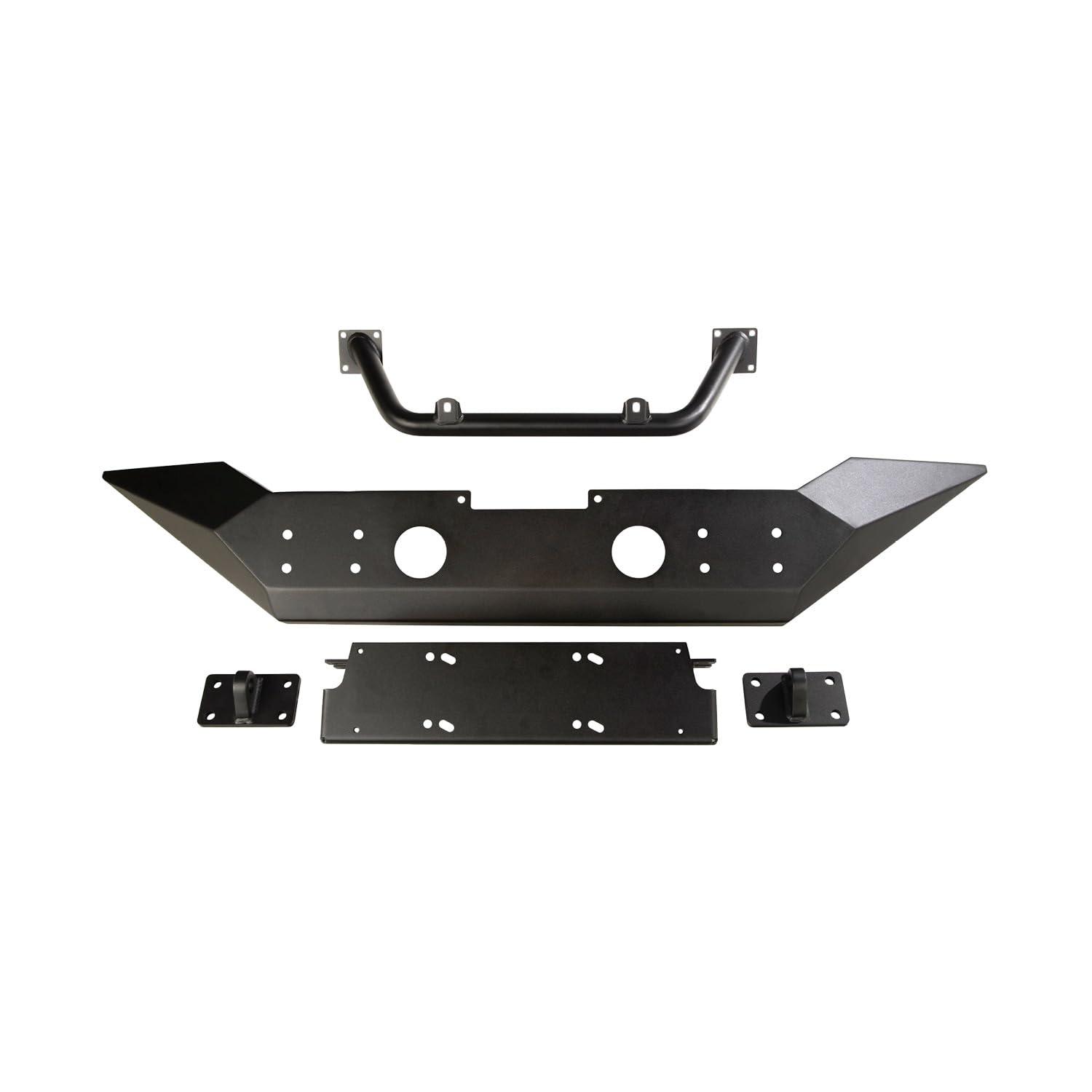 RUGGED RIDGE 11548.01 Spartan Bumper, Front | Full-Width w/High-Clearance Ends & Overrider, Steel, Textured Black Fits 2007-2018 Jeep Wrangler JK - High quality product image showing RUGGED RIDGE 11548.01 Spartan Bumper, Front | Full-Width w/High-Clearance Ends & Overrider, Steel, Textured Black Fits 2007-2018 Jeep Wrangler JK details and features RUGGED RIDGE 11548.01 Spartan Bumper, Front | Full-Width w/High-Clearance Ends & Overrider, Steel, Textured Black Fits 2007-2018 Jeep Wrangler JK - High quality product image showing RUGGED RIDGE 11548.01 Spartan Bumper, Front | Full-Width w/High-Clearance Ends & Overrider, Steel, Textured Black Fits 2007-2018 Jeep Wrangler JK details and features