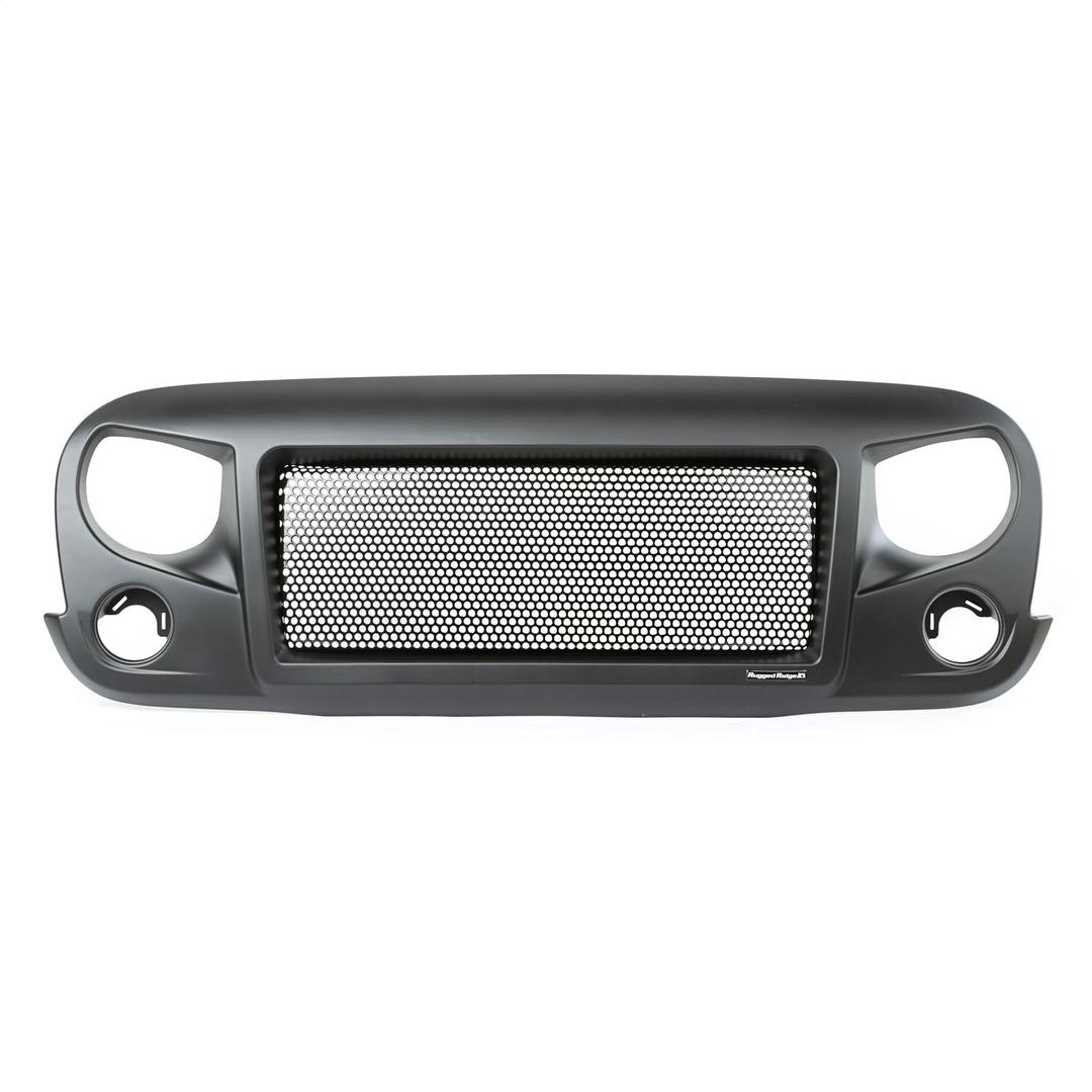 RUGGED RIDGE 12034.01 Spartan Grille, Satin Black Fits 2007-2018 Jeep Wrangler JK from The Twister Group RUGGED RIDGE 12034.01 Spartan Grille, Satin Black Fits 2007-2018 Jeep Wrangler JK - The Twister Group Tools product