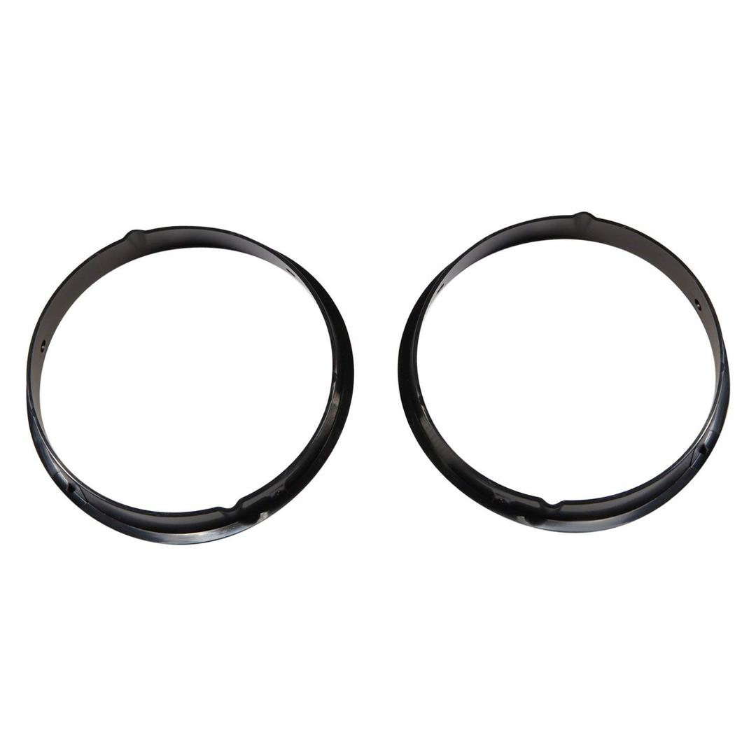 RUGGED RIDGE 12419.23 Headlight Bezel Kit, Black Fits 1997-2006 Jeep Wrangler TJ from The Twister Group RUGGED RIDGE 12419.23 Headlight Bezel Kit, Black Fits 1997-2006 Jeep Wrangler TJ - The Twister Group Tools product
