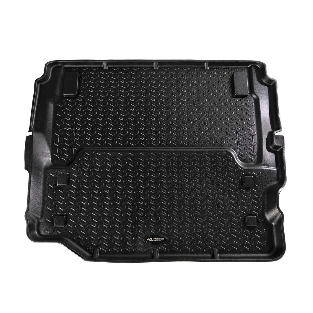 RUGGED RIDGE 12975.51 All Terrain Cargo Liner, Full, Black Fits 2018-2024 Jeep Wrangler JL 2-Door from The Twister Group RUGGED RIDGE 12975.51 All Terrain Cargo Liner, Full, Black Fits 2018-2024 Jeep Wrangler JL 2-Door - The Twister Group Tools product