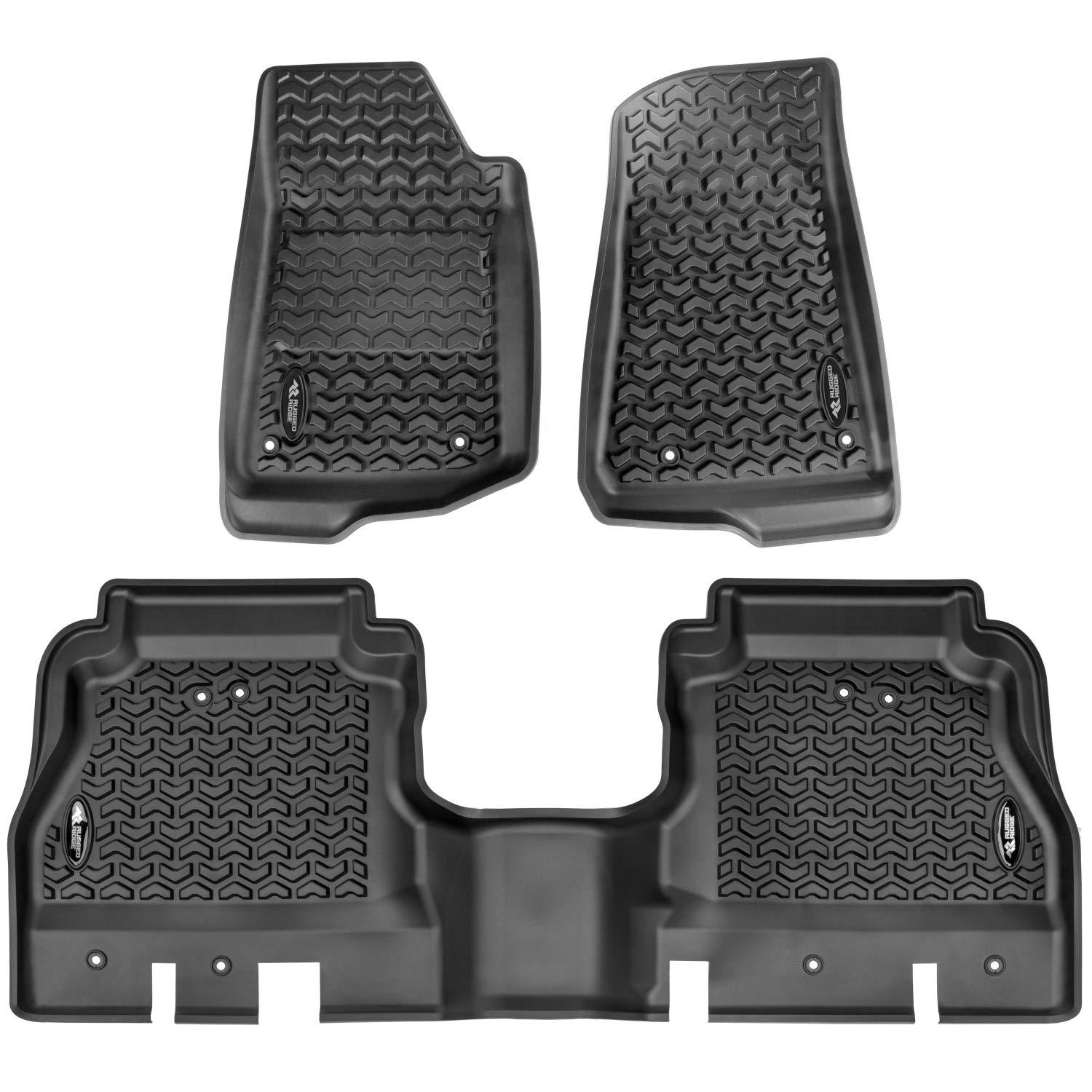 RUGGED RIDGE 12987.44 All-Terrain Front and Rear Floor Liner Kit Fits 2020-2024 Jeep Gladiator JT - High quality product image showing RUGGED RIDGE 12987.44 All-Terrain Front and Rear Floor Liner Kit Fits 2020-2024 Jeep Gladiator JT details and features RUGGED RIDGE 12987.44 All-Terrain Front and Rear Floor Liner Kit Fits 2020-2024 Jeep Gladiator JT - High quality product image showing RUGGED RIDGE 12987.44 All-Terrain Front and Rear Floor Liner Kit Fits 2020-2024 Jeep Gladiator JT details and features