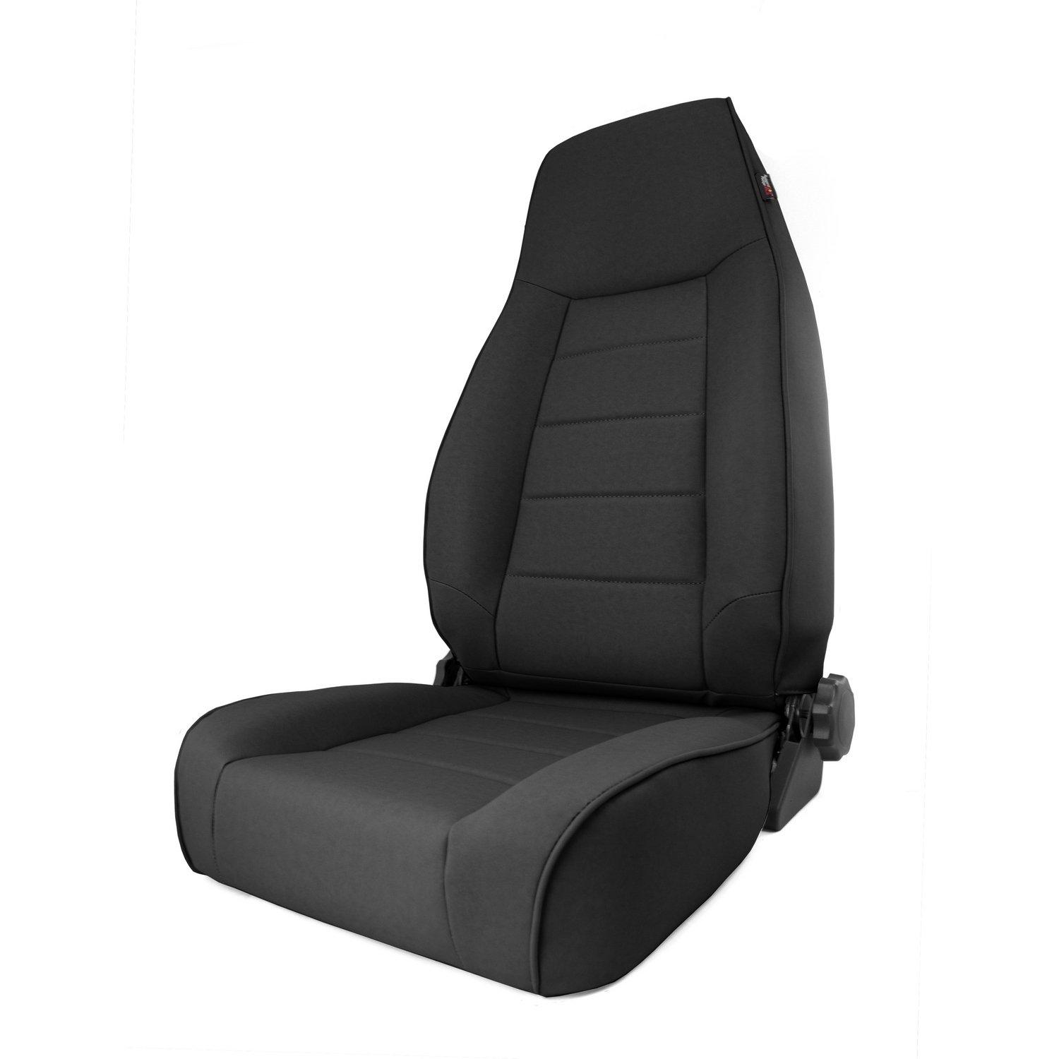 RUGGED RIDGE 13412.15 Seat, High-Back, Front, Reclinable, Black Denim Fits 1997-2006 Jeep Wrangler TJ - High quality product image showing RUGGED RIDGE 13412.15 Seat, High-Back, Front, Reclinable, Black Denim Fits 1997-2006 Jeep Wrangler TJ details and features RUGGED RIDGE 13412.15 Seat, High-Back, Front, Reclinable, Black Denim Fits 1997-2006 Jeep Wrangler TJ - High quality product image showing RUGGED RIDGE 13412.15 Seat, High-Back, Front, Reclinable, Black Denim Fits 1997-2006 Jeep Wrangler TJ details and features