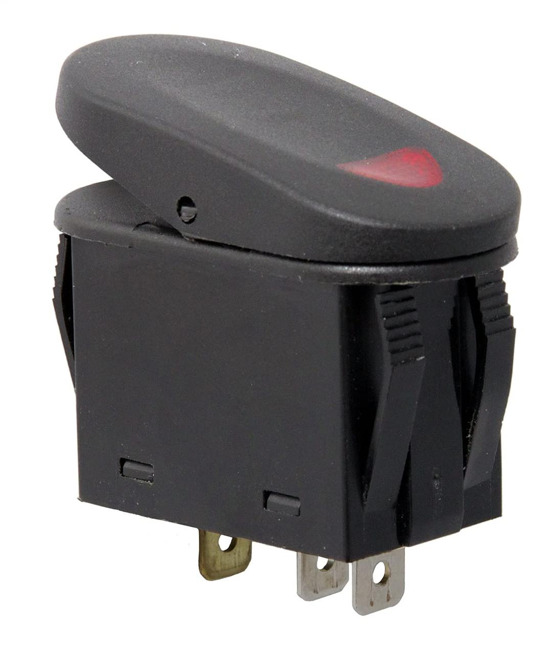 RUGGED RIDGE 17235.02 Rocker Switch, 2 Position, Red from The Twister Group RUGGED RIDGE 17235.02 Rocker Switch, 2 Position, Red - The Twister Group Tools product