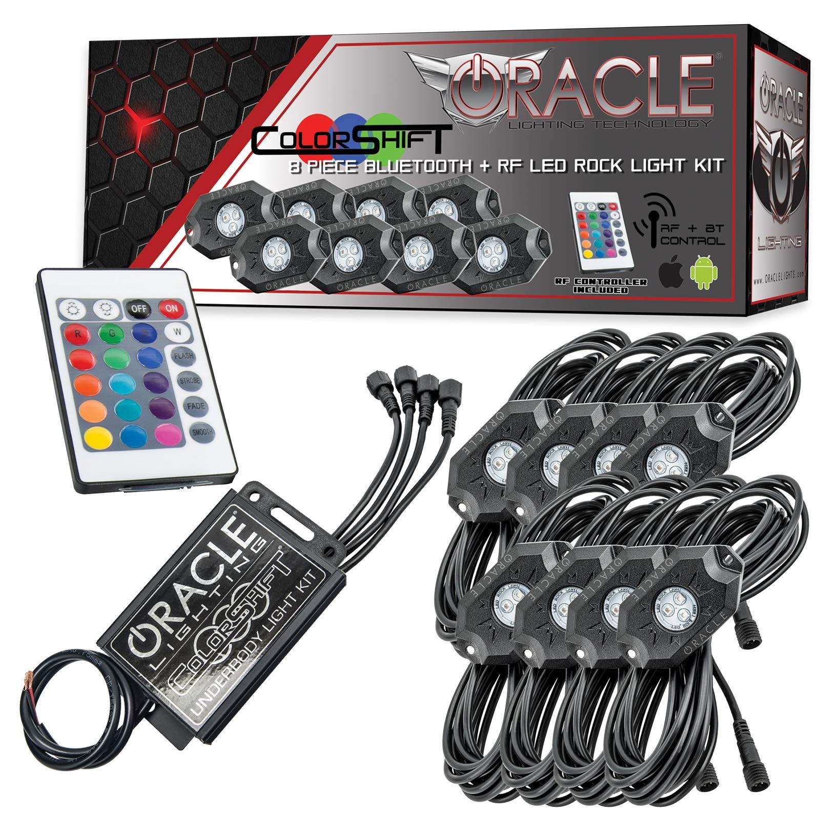 ORACLE LIGHTING 5819-333 Bluetooth + RF ColorSHIFT Underbody Rock Light Kit - 8 PCS - High quality product image showing ORACLE LIGHTING 5819-333 Bluetooth + RF ColorSHIFT Underbody Rock Light Kit - 8 PCS details and features ORACLE LIGHTING 5819-333 Bluetooth + RF ColorSHIFT Underbody Rock Light Kit - 8 PCS - High quality product image showing ORACLE LIGHTING 5819-333 Bluetooth + RF ColorSHIFT Underbody Rock Light Kit - 8 PCS details and features