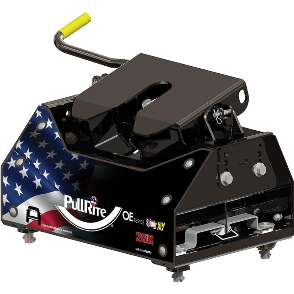 PULLRITE 1800 OE Puck Series Super 5th Fifth Wheel Hitch for GM 2020 Long Bed Trucks, Black from The Twister Group PULLRITE 1800 OE Puck Series Super 5th Fifth Wheel Hitch for GM 2020 Long Bed Trucks, Black - The Twister Group Tools product