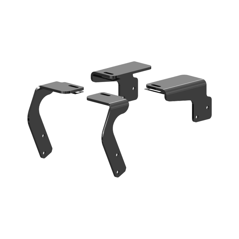 PULLRITE 2764 ISR Series Custom Mounting Kit - 2016/2017 Dodge Ram 1500 Without Air Bags PULLRITE 2764 ISR Series Custom Mounting Kit - 2016/2017 Dodge Ram 1500 Without Air Bags