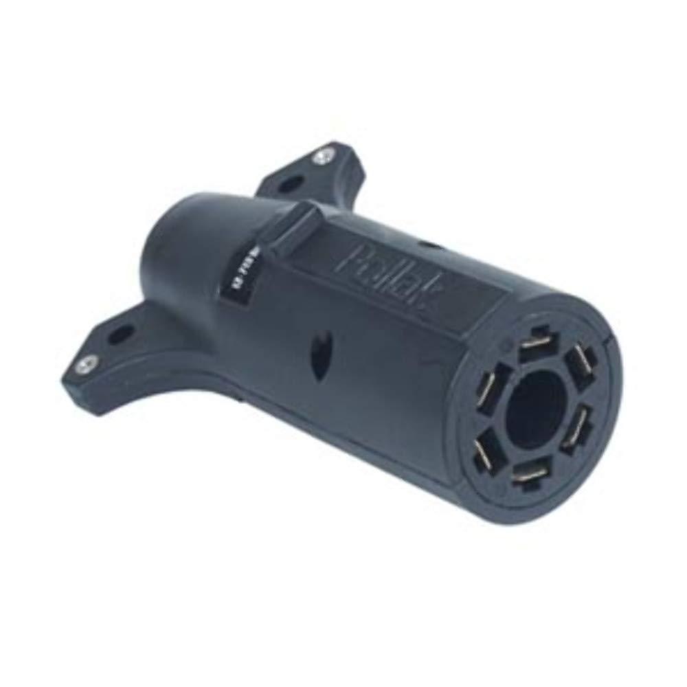 POLLAK 12-719P 7-Way Rv To 6-Way Round Adapter from The Twister Group POLLAK 12-719P 7-Way Rv To 6-Way Round Adapter - The Twister Group Tools product