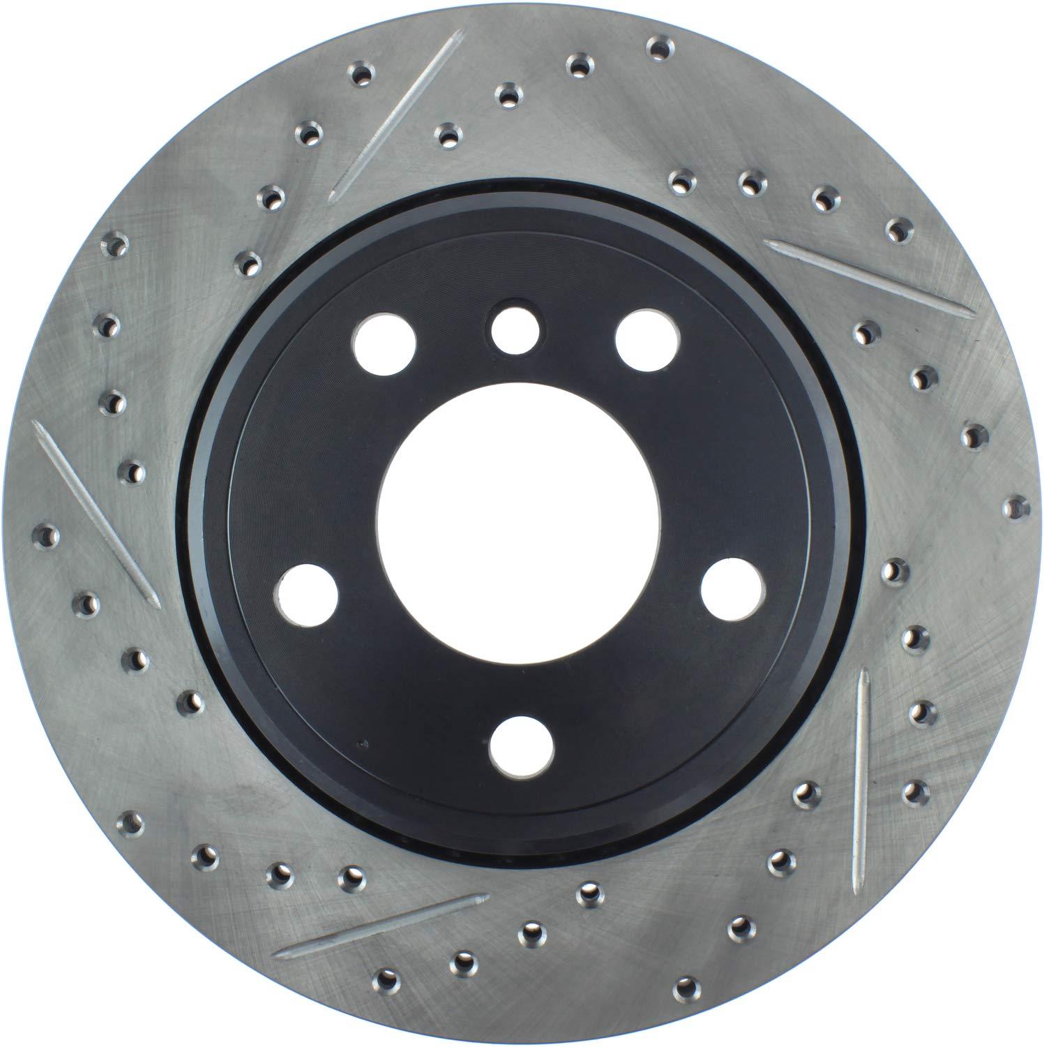 STOP TECH 127.34061R Rear Right Sport Drilled/Slotted Brake Rotor - High quality product image showing STOP TECH 127.34061R Rear Right Sport Drilled/Slotted Brake Rotor details and features STOP TECH 127.34061R Rear Right Sport Drilled/Slotted Brake Rotor - High quality product image showing STOP TECH 127.34061R Rear Right Sport Drilled/Slotted Brake Rotor details and features