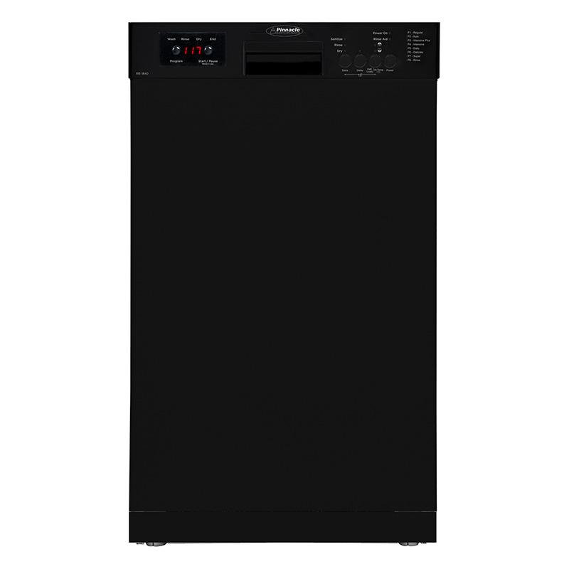 PINNACLE BB 1840 18 DISHWASHER, Under Counter Built-In; 10 Place Setting Capacity; 17.63 Inch Width x 22.44 Inch Depth x 32.28 Inch Height; Black; 8 Cycle Wash; 1400 Watt Power; 12 Amp/ 120 Volt; 3.2 Gallon Per Cycle; 150 Degree Fahrenheit; UL Certified - High quality product image showing PINNACLE BB 1840 18 DISHWASHER, Under Counter Built-In; 10 Place Setting Capacity; 17.63 Inch Width x 22.44 Inch Depth x 32.28 Inch Height; Black; 8 Cycle Wash; 1400 Watt Power; 12 Amp/ 120 Volt; 3.2 Gallon Per Cycle; 150 Degree Fahrenheit; UL Certified details and features PINNACLE BB 1840 18 DISHWASHER, Under Counter Built-In; 10 Place Setting Capacity; 17.63 Inch Width x 22.44 Inch Depth x 32.28 Inch Height; Black; 8 Cycle Wash; 1400 Watt Power; 12 Amp/ 120 Volt; 3.2 Gallon Per Cycle; 150 Degree Fahrenheit; UL Certified - High quality product image showing PINNACLE BB 1840 18 DISHWASHER, Under Counter Built-In; 10 Place Setting Capacity; 17.63 Inch Width x 22.44 Inch Depth x 32.28 Inch Height; Black; 8 Cycle Wash; 1400 Watt Power; 12 Amp/ 120 Volt; 3.2 Gallon Per Cycle; 150 Degree Fahrenheit; UL Certified details and features