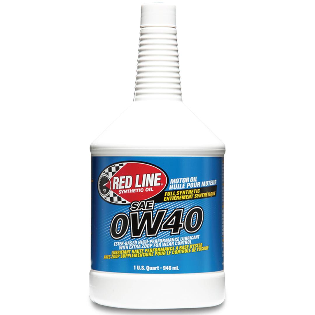 RED LINE 11104 SAE 0W40 Fully Synthetic Motor Oil - 1 Quart from The Twister Group RED LINE 11104 SAE 0W40 Fully Synthetic Motor Oil - 1 Quart - The Twister Group Tools product