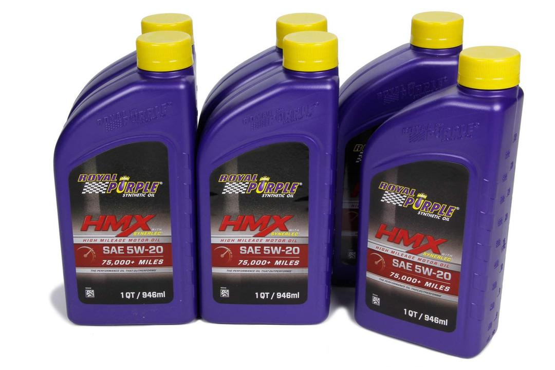 ROYAL PURPLE 17511 HMX w/Synerlec | High Mileage SAE 5W-20 Premium Synthetic Motor Oil |1 Quart | SKU: from The Twister Group ROYAL PURPLE 17511 HMX w/Synerlec | High Mileage SAE 5W-20 Premium Synthetic Motor Oil |1 Quart | SKU: - The Twister Group Tools product