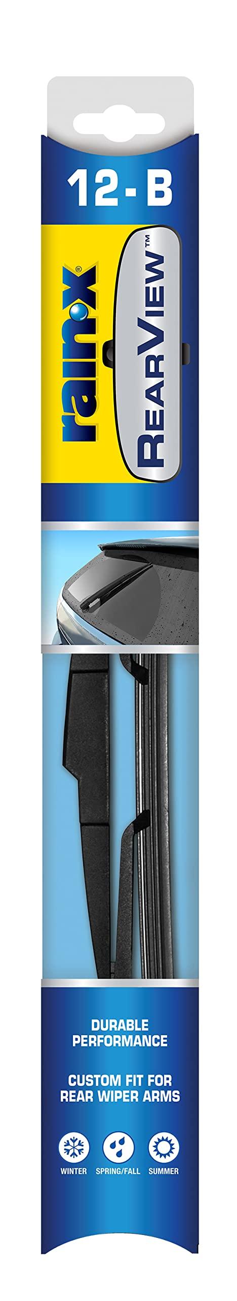 RAIN-X 850028 RearView Rear Wiper Blade, 12 Inch Composite Rear Wiper Blade, Fits Rock Lock 3 (Pack Of 1), Automotive Replacement Wiper Blades That Meet Or Exceed OEM Quality And Design Standards RAIN-X 850028 RearView Rear Wiper Blade, 12 Inch Composite Rear Wiper Blade, Fits Rock Lock 3 (Pack Of 1), Automotive Replacement Wiper Blades That Meet Or Exceed OEM Quality And Design Standards
