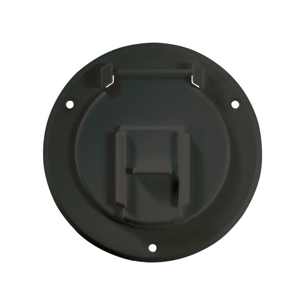 RV DESIGNER B123 Round Electrical Cable Hatch, Basic, 4.3 inch Diameter, Black - Product image RV DESIGNER B123 Round Electrical Cable Hatch, Basic, 4.3 inch Diameter, Black - Product image