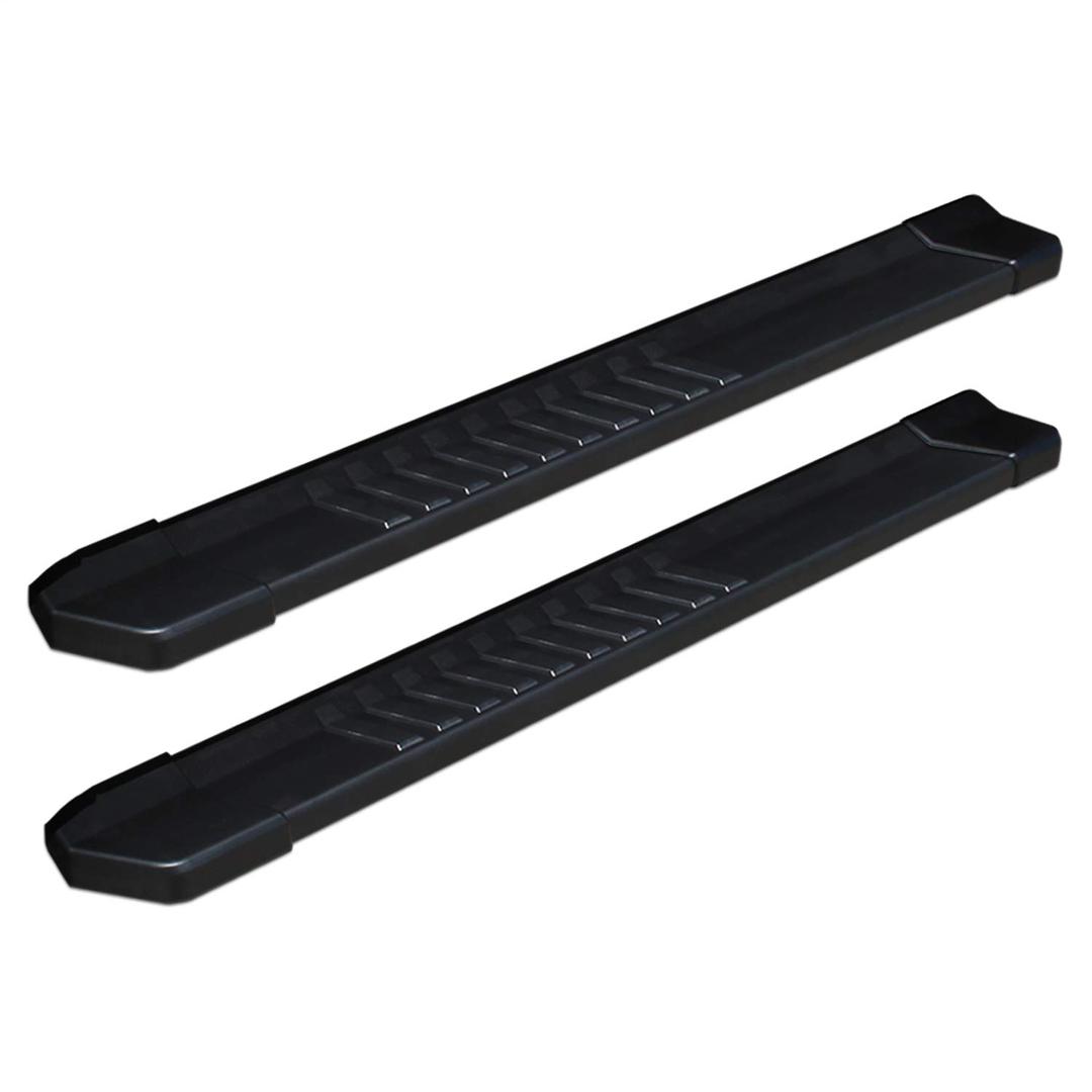 RAPTOR 1760-BLK 6 in. Running Boards; 60 in; Rocker Panel Mount; Black Textured; Requires Separate Mount Kit from The Twister Group RAPTOR 1760-BLK 6 in. Running Boards; 60 in; Rocker Panel Mount; Black Textured; Requires Separate Mount Kit - The Twister Group Tools product