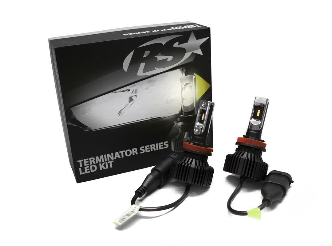 RACE SPORT H11TLED Lighting Terminator Series H11 Fan-less LED Conversion Headlight Kit with Pin Point Projection Optical Aims and Shallow Mount Design, Black - High quality product image showing RACE SPORT H11TLED Lighting Terminator Series H11 Fan-less LED Conversion Headlight Kit with Pin Point Projection Optical Aims and Shallow Mount Design, Black details and features RACE SPORT H11TLED Lighting Terminator Series H11 Fan-less LED Conversion Headlight Kit with Pin Point Projection Optical Aims and Shallow Mount Design, Black - High quality product image showing RACE SPORT H11TLED Lighting Terminator Series H11 Fan-less LED Conversion Headlight Kit with Pin Point Projection Optical Aims and Shallow Mount Design, Black details and features