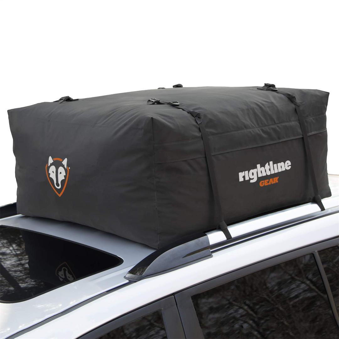 RIGHTLINE 100R20 Range 2 Weatherproof Rooftop Cargo Carrier for Top of Vehicle, Attaches With or Without Roof Rack, 15 Cubic Feet, 40 x 36 x 18 inches, Black from The Twister Group RIGHTLINE 100R20 Range 2 Weatherproof Rooftop Cargo Carrier for Top of Vehicle, Attaches With or Without Roof Rack, 15 Cubic Feet, 40 x 36 x 18 inches, Black - The Twister Group Tools product