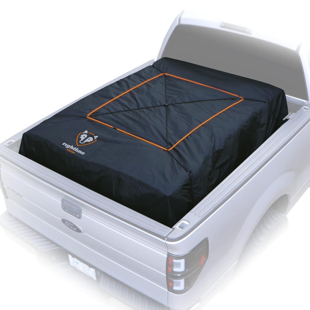 RIGHTLINE 100T60 Weatherproof Truck Bed Cargo Net with Built-in Tarp, 8.8 by 10 Feet from The Twister Group RIGHTLINE 100T60 Weatherproof Truck Bed Cargo Net with Built-in Tarp, 8.8 by 10 Feet - The Twister Group Tools product