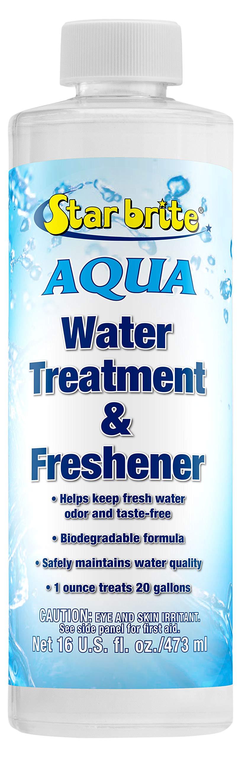 STAR BRITE 097016 Aqua Water Treatment & Freshener - 16 OZ - High quality product image showing STAR BRITE 097016 Aqua Water Treatment & Freshener - 16 OZ details and features STAR BRITE 097016 Aqua Water Treatment & Freshener - 16 OZ - High quality product image showing STAR BRITE 097016 Aqua Water Treatment & Freshener - 16 OZ details and features