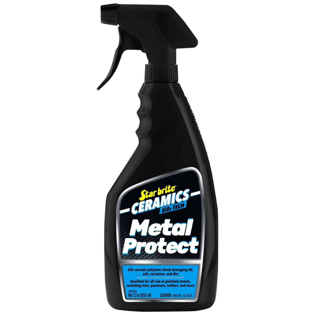 STAR BRITE 203322 Ceramics Metal Protect - SiO2 Polymer Protection, 22 oz - Durable Barrier Against Corrosion, Pitting, Salt Damage for Pontoons, Trailers, Towers from The Twister Group STAR BRITE 203322 Ceramics Metal Protect - SiO2 Polymer Protection, 22 oz - Durable Barrier Against Corrosion, Pitting, Salt Damage for Pontoons, Trailers, Towers - The Twister Group Tools product