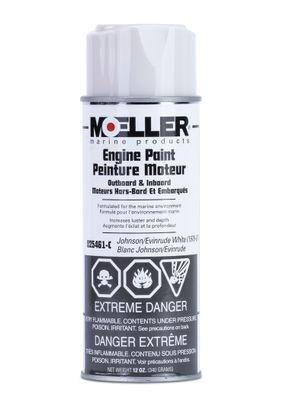SIERRA 025461-C 6961 EP J & E WHITE CANADA, For Use On All Outboard And Inboard Engines/ Stern Drive And Lower Unit Applications; Johnson/ Evinrude White; 12 Ounce Spray Can; Heat And Solvent Resistant; With English/ French Language Packaging SIERRA 025461-C 6961 EP J & E WHITE CANADA, For Use On All Outboard And Inboard Engines/ Stern Drive And Lower Unit Applications; Johnson/ Evinrude White; 12 Ounce Spray Can; Heat And Solvent Resistant; With English/ French Language Packaging