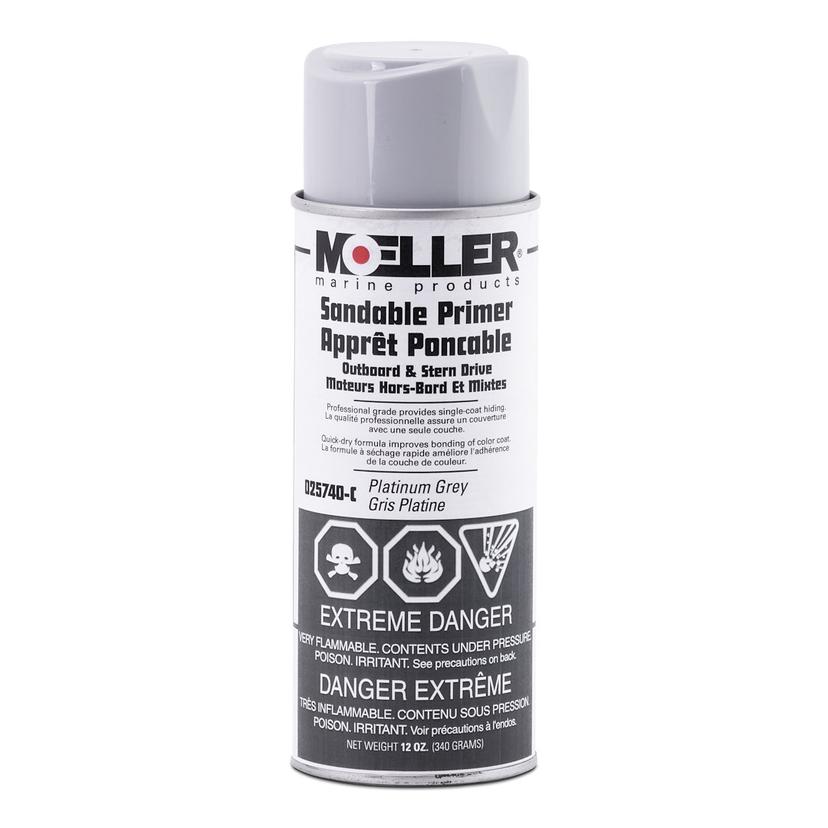SIERRA 025740-C SANDABLE PRIMER PLATINUM GREY CANAD, For Use On Surfaces Above The Water Line Bare Metal/ Steel/ Iron/ Fiberglass And Wood; Platinum Gray; 12 Ounce Aerosol Can; Single SIERRA 025740-C SANDABLE PRIMER PLATINUM GREY CANAD, For Use On Surfaces Above The Water Line Bare Metal/ Steel/ Iron/ Fiberglass And Wood; Platinum Gray; 12 Ounce Aerosol Can; Single