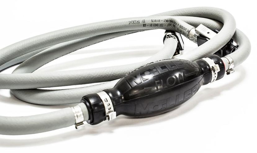SIERRA 034388-10 FLA BAYONET ALUM MRCRY 3/8FT ID, Marine; For Use With Mercury Outboard Engines; 6.6 Foot Length; 3/8 Inch Inside Diameter; With Primer Bulb/ Engine Connector/ Tank Connector/ Stainless Steel Clamps SIERRA 034388-10 FLA BAYONET ALUM MRCRY 3/8FT ID, Marine; For Use With Mercury Outboard Engines; 6.6 Foot Length; 3/8 Inch Inside Diameter; With Primer Bulb/ Engine Connector/ Tank Connector/ Stainless Steel Clamps