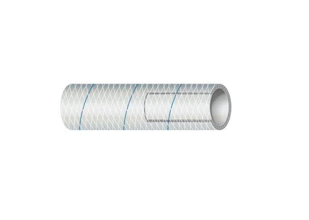 SIERRA 16-164-0126S 1/2FT WHT. REINF PVC W/BLUE TRACER, Used In Connecting Sink/ Shower/ Icebox; Non-Heated; 1/2 Inch Inner Diameter; 50 Foot Length; PVC With FDA Formula Vinyl; Clear With Blue Tracer from The Twister Group SIERRA 16-164-0126S 1/2FT WHT. REINF PVC W/BLUE TRACER, Used In Connecting Sink/ Shower/ Icebox; Non-Heated; 1/2 Inch Inner Diameter; 50 Foot Length; PVC With FDA Formula Vinyl; Clear With Blue Tracer - The Twister Group Tools product