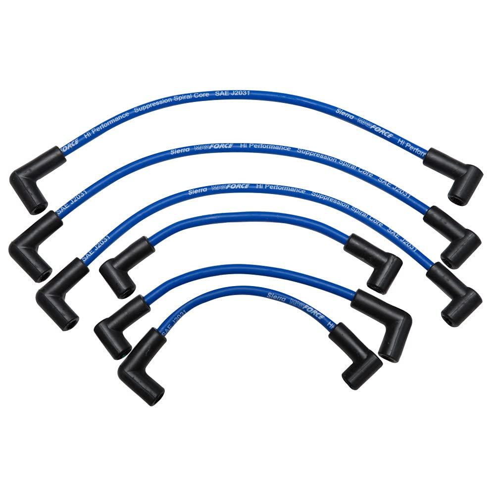 SIERRA 18-8833-1 Premium MagForce Marine Spark Plug Wire Set for Mercruiser Sterndrive, white from The Twister Group SIERRA 18-8833-1 Premium MagForce Marine Spark Plug Wire Set for Mercruiser Sterndrive, white - The Twister Group Tools product