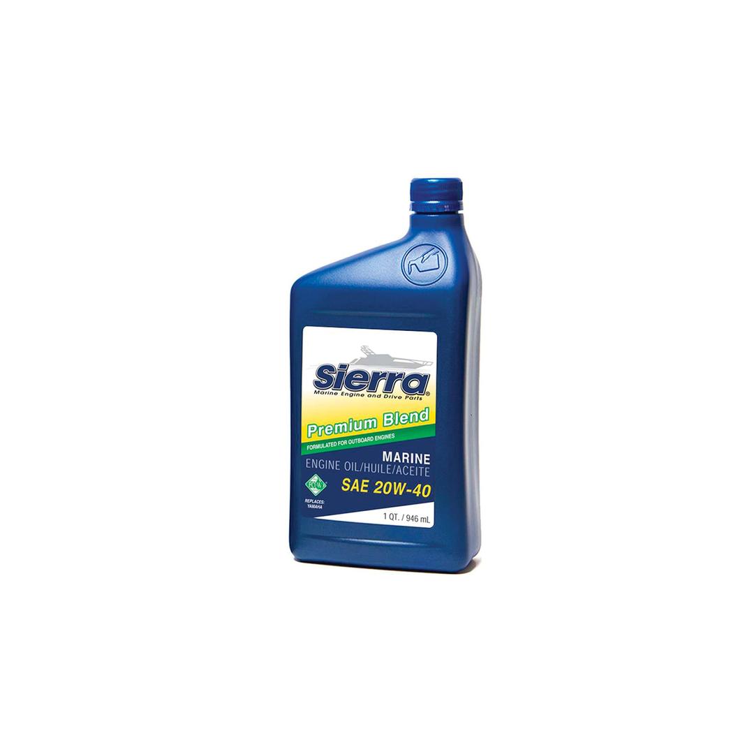 SIERRA 18-9450-2 20W-40 FC-W Premium Blend Engine Oil - 1 Quart, white from The Twister Group SIERRA 18-9450-2 20W-40 FC-W Premium Blend Engine Oil - 1 Quart, white - The Twister Group Tools product