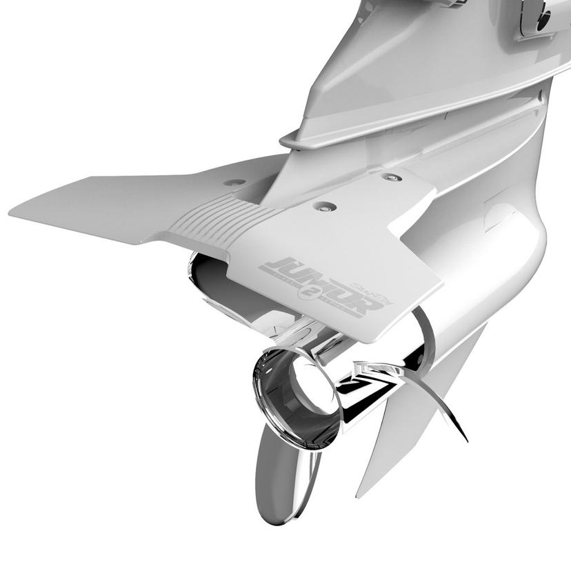 STINGRAY JR22 Classic Junior 2 Hydrofoils for 9.9-40 hp (White) - Best for Small Boats - Stabilizer Fins for Outboard/Outdrive Motors STINGRAY JR22 Classic Junior 2 Hydrofoils for 9.9-40 hp (White) - Best for Small Boats - Stabilizer Fins for Outboard/Outdrive Motors