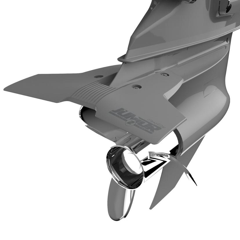 STINGRAY JR23 Classic Junior 2 Hydrofoils for 9.9-40 hp (Grey) - Best for Small Boats - Stabilizer Fins for Outboard/Outdrive Motors STINGRAY JR23 Classic Junior 2 Hydrofoils for 9.9-40 hp (Grey) - Best for Small Boats - Stabilizer Fins for Outboard/Outdrive Motors