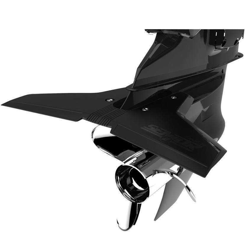 STINGRAY SR21 Classic Senior 2 Hydrofoils for 40-300 hp (Black) - Stabilizer Fins for Outboard/Outdrive Motors STINGRAY SR21 Classic Senior 2 Hydrofoils for 40-300 hp (Black) - Stabilizer Fins for Outboard/Outdrive Motors