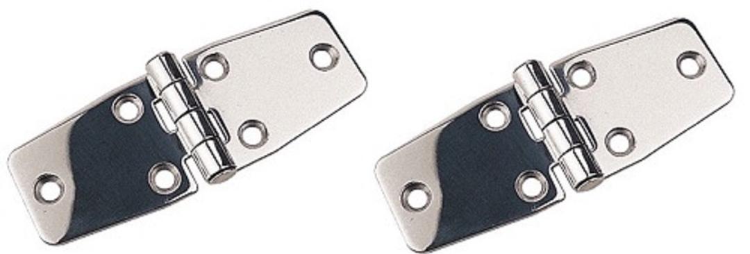 SEA-DOG 201530-1 Boat Door Hinge; 2-7/8 Inch Length x 1-1/2 Inch Width; 304 Stainless Steel; Single from The Twister Group SEA-DOG 201530-1 Boat Door Hinge; 2-7/8 Inch Length x 1-1/2 Inch Width; 304 Stainless Steel; Single - The Twister Group Tools product