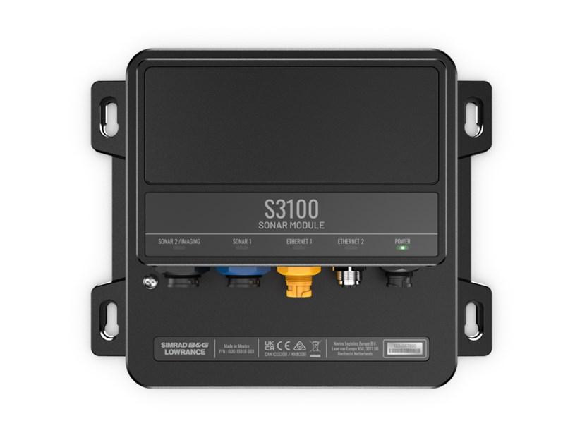 SIMRAD 000-15918-001 S3100 MODULE, Use For High-Definition Active ImagingHD Sonar To HDS LIVE/ HDS Carbon/ Elite FS Displays; 9 Inch Length x 7-1/2 Inch Height; Up To 1 Megahertz Frequency; With Ethernet Cable And Power Cable from The Twister Group SIMRAD 000-15918-001 S3100 MODULE, Use For High-Definition Active ImagingHD Sonar To HDS LIVE/ HDS Carbon/ Elite FS Displays; 9 Inch Length x 7-1/2 Inch Height; Up To 1 Megahertz Frequency; With Ethernet Cable And Power Cable - The Twister Group product
