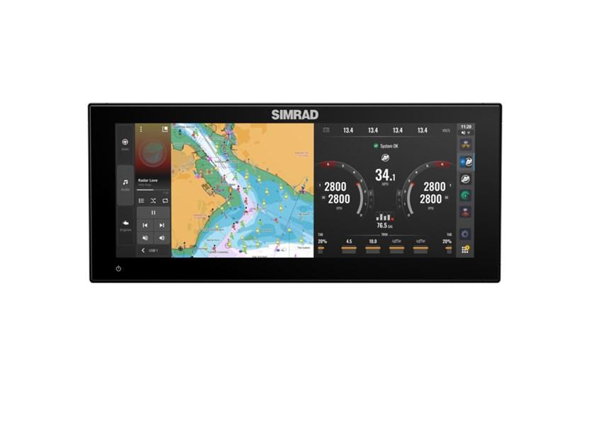 SIMRAD 000-16216-001 NSX 3012UW AI3-IN-1 AMER, 12 Inch Display; 1920 x 720 Pixels Resolution; Multi-Touchscreen Interface; 13.30 Inch Width x 3.48 Inch Depth x 5.82 Inch Height; IPX6/ IPX7 Rating Waterproof; For Use With NMEA 2000 Compatible from The Twister Group SIMRAD 000-16216-001 NSX 3012UW AI3-IN-1 AMER, 12 Inch Display; 1920 x 720 Pixels Resolution; Multi-Touchscreen Interface; 13.30 Inch Width x 3.48 Inch Depth x 5.82 Inch Height; IPX6/ IPX7 Rating Waterproof; For Use With NMEA 2000 Compatible - The Twister Group product