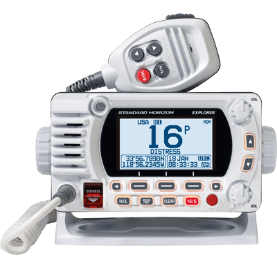 STANDARD HORIZON GX1800GW Horizon White 25W VHF/GPS/Second Station Explorer Series STANDARD HORIZON GX1800GW Horizon White 25W VHF/GPS/Second Station Explorer Series
