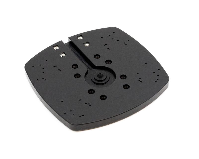 SEAVIEW ADAR1BLK BLACK MODULAR PLATE, For Use With Raymarine Open Array Radar Antenna/ Simrad 4 To 6 Inch RB Series Open Array Radar Antenna; Modular Top Plate Mount; Black; Aluminum/ ABS Plastic - Product image SEAVIEW ADAR1BLK BLACK MODULAR PLATE, For Use With Raymarine Open Array Radar Antenna/ Simrad 4 To 6 Inch RB Series Open Array Radar Antenna; Modular Top Plate Mount; Black; Aluminum/ ABS Plastic - Product image