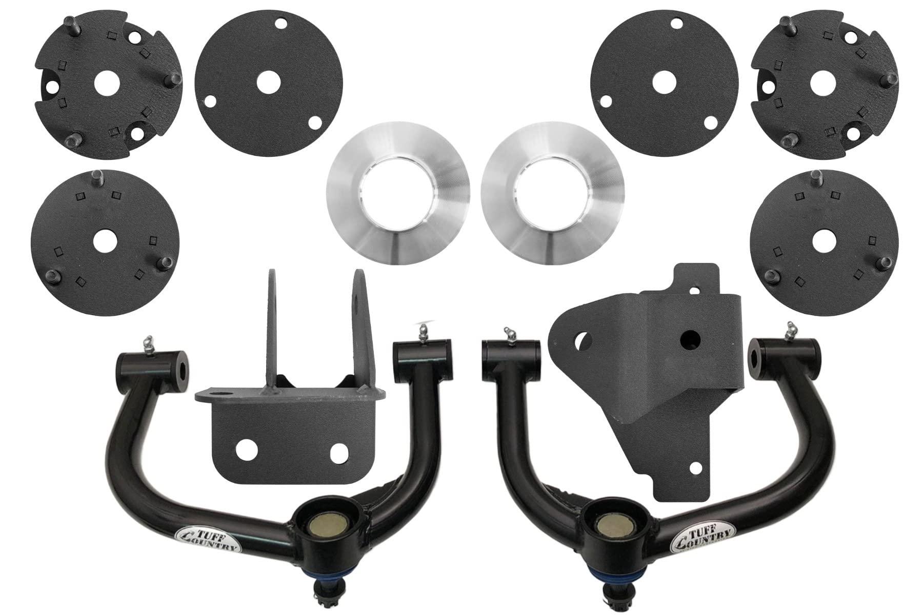 TUFF COUNTRY 23500 3.5 INCH Suspension Lift Kit with Upper Control Arms Compatible with/Replacement for Ford Bronco 2021-2023 - High quality product image showing TUFF COUNTRY 23500 3.5 INCH Suspension Lift Kit with Upper Control Arms Compatible with/Replacement for Ford Bronco 2021-2023 details and features TUFF COUNTRY 23500 3.5 INCH Suspension Lift Kit with Upper Control Arms Compatible with/Replacement for Ford Bronco 2021-2023 - High quality product image showing TUFF COUNTRY 23500 3.5 INCH Suspension Lift Kit with Upper Control Arms Compatible with/Replacement for Ford Bronco 2021-2023 details and features