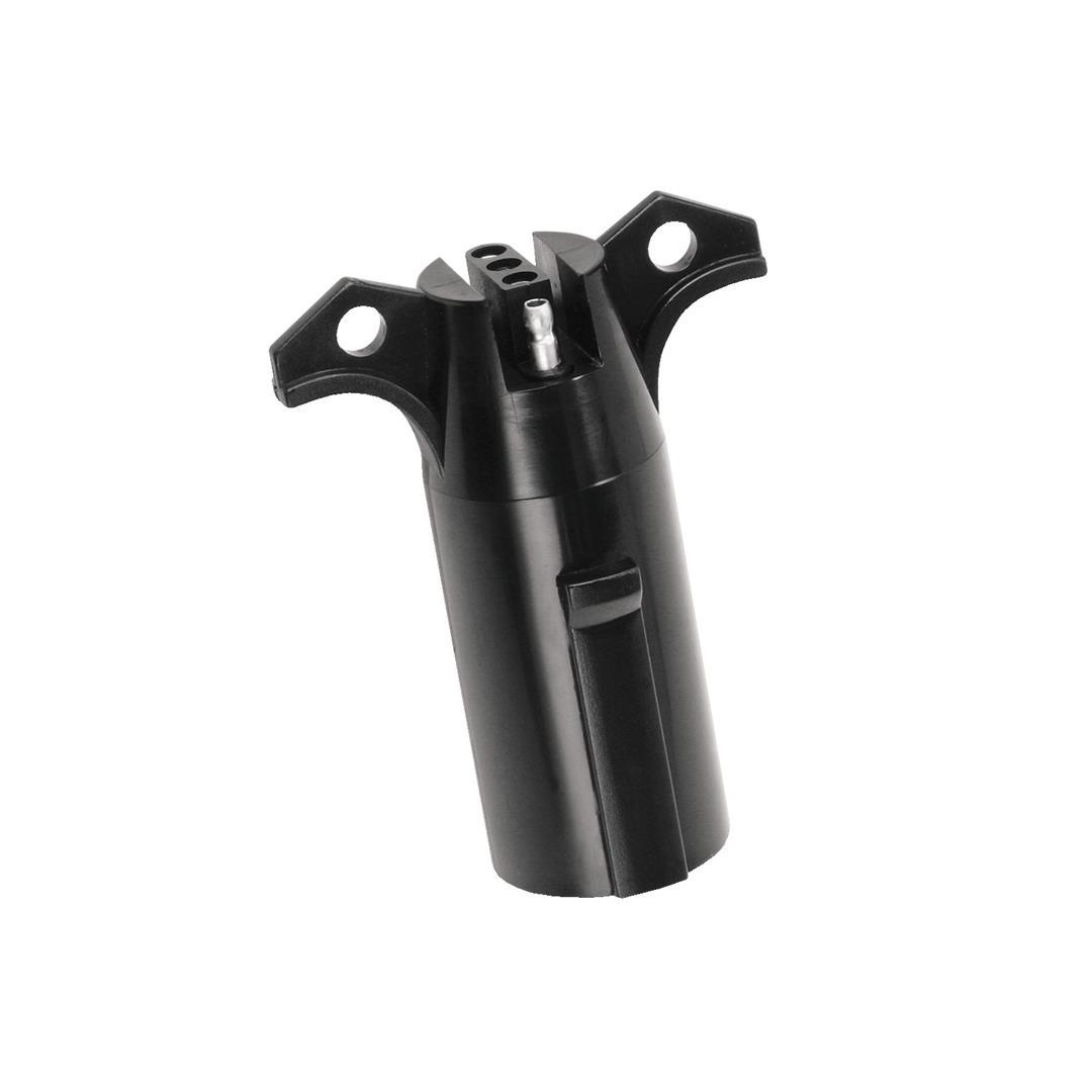 TEKONSHA 118709 Tow Ready 7-Way Round Pin to 4-Flat Adapter, black from The Twister Group TEKONSHA 118709 Tow Ready 7-Way Round Pin to 4-Flat Adapter, black - The Twister Group Tools product
