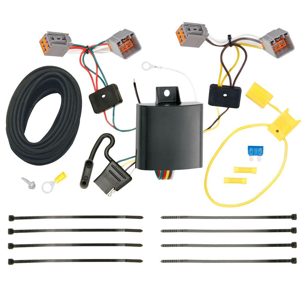 TEKONSHA 118613 T-One T-Connector Harness, 4-Way Flat, Compatible with Select Ford Transit Connect, Black from The Twister Group TEKONSHA 118613 T-One T-Connector Harness, 4-Way Flat, Compatible with Select Ford Transit Connect, Black - The Twister Group Tools product
