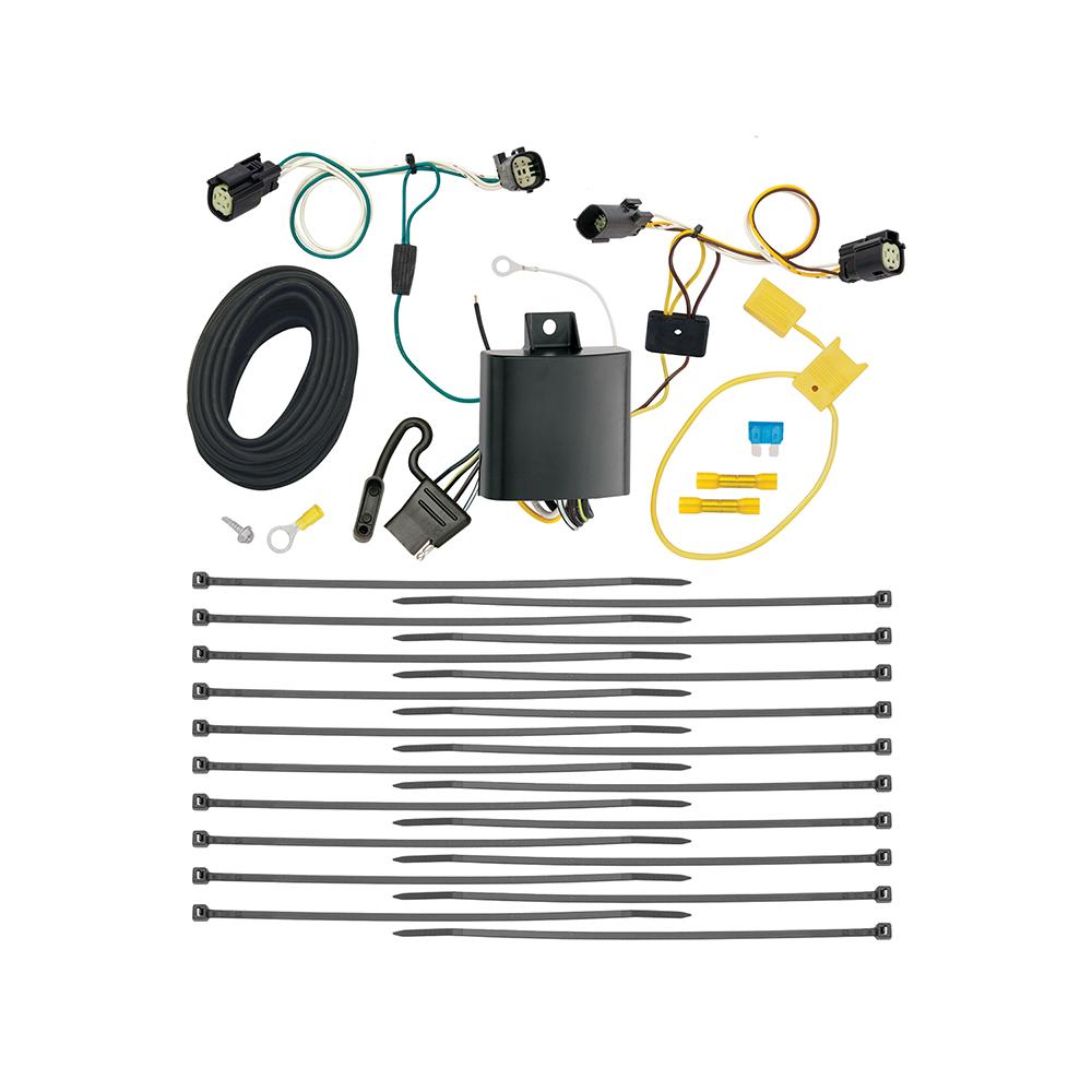 TEKONSHA 118712 T-One T-Connector Harness, 4-Way Flat, Compatible with Select Chrysler Pacifica,Black from The Twister Group TEKONSHA 118712 T-One T-Connector Harness, 4-Way Flat, Compatible with Select Chrysler Pacifica,Black - The Twister Group Tools product