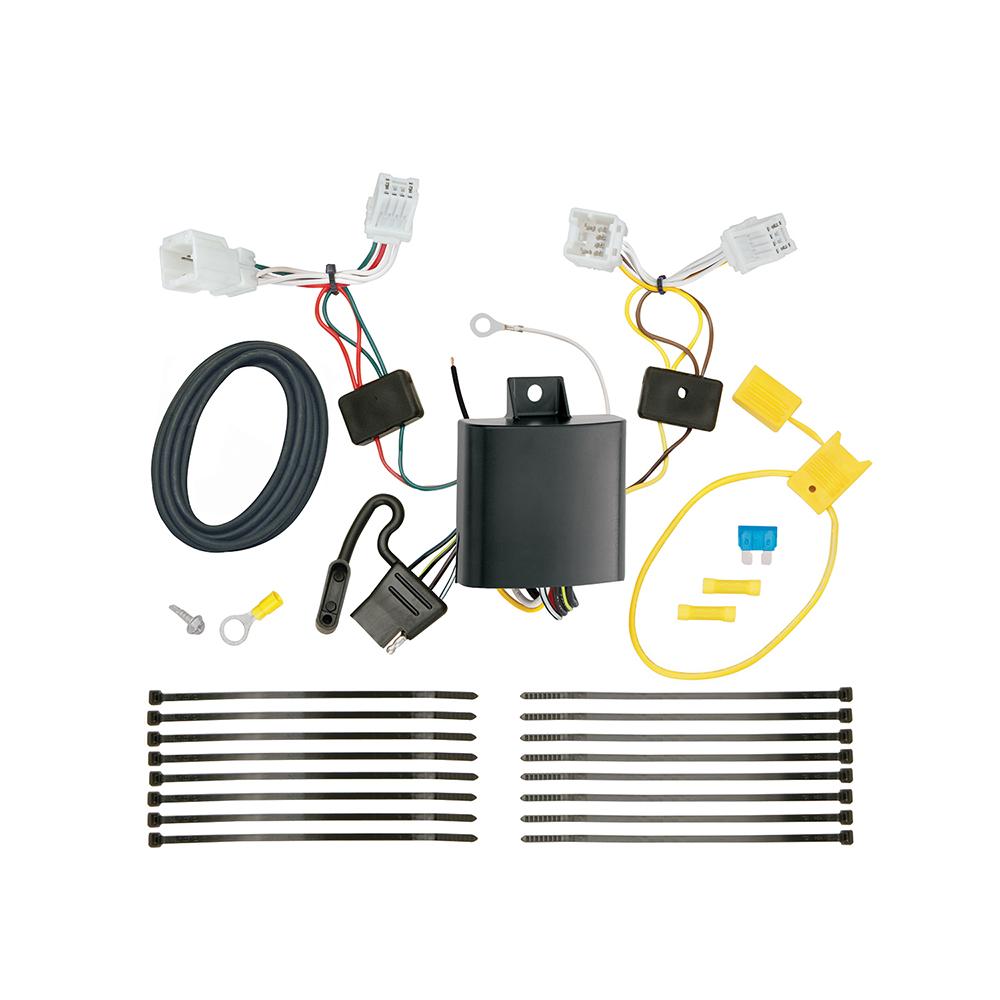 TEKONSHA 118749 T-One T-Connector Harness, 4-Way Flat, Compatible with Select KIA Niro from The Twister Group TEKONSHA 118749 T-One T-Connector Harness, 4-Way Flat, Compatible with Select KIA Niro - The Twister Group Tools product