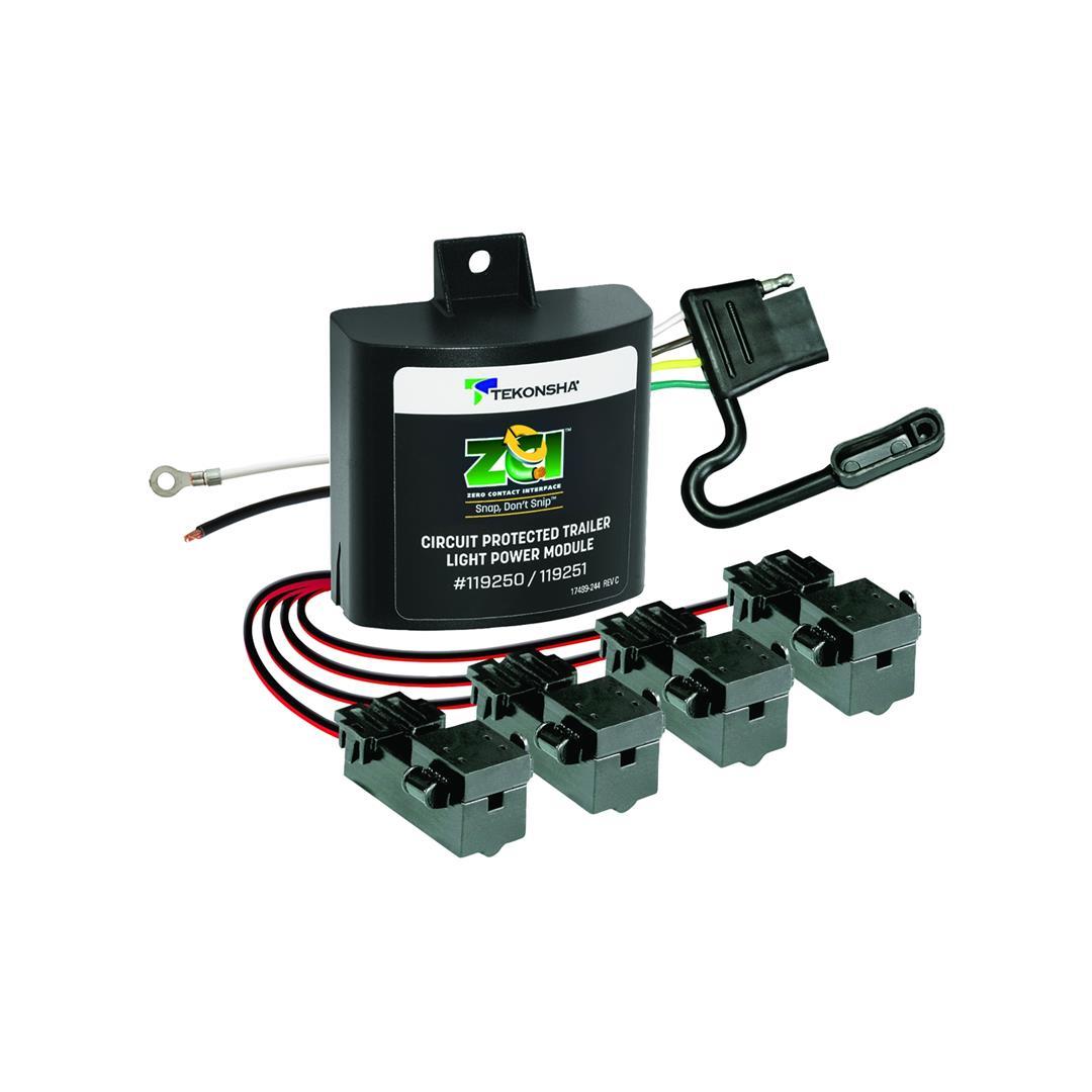 TEKONSHA 119250 ZCI ZERO CONTACT INTERFACE UNIVERSAL MODULITE - UNIVERSAL TRAILER LIGHT POWER MODULE from The Twister Group TEKONSHA 119250 ZCI ZERO CONTACT INTERFACE UNIVERSAL MODULITE - UNIVERSAL TRAILER LIGHT POWER MODULE - The Twister Group Tools product