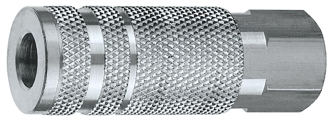 TRU-FLATE 13-435 1/4 INCH Lincoln Design x 1/4 INCH FNPT Steel Coupler from The Twister Group TRU-FLATE 13-435 1/4 INCH Lincoln Design x 1/4 INCH FNPT Steel Coupler - The Twister Group Tools product