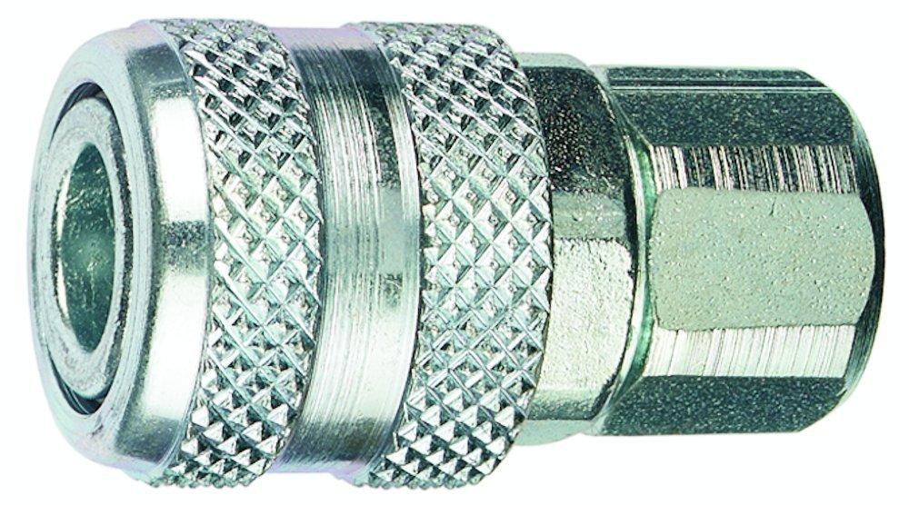 TRU-FLATE 13-775 1/4 INCH A Design x 1/4 INCH FNPT Steel Coupler from The Twister Group TRU-FLATE 13-775 1/4 INCH A Design x 1/4 INCH FNPT Steel Coupler - The Twister Group Tools product