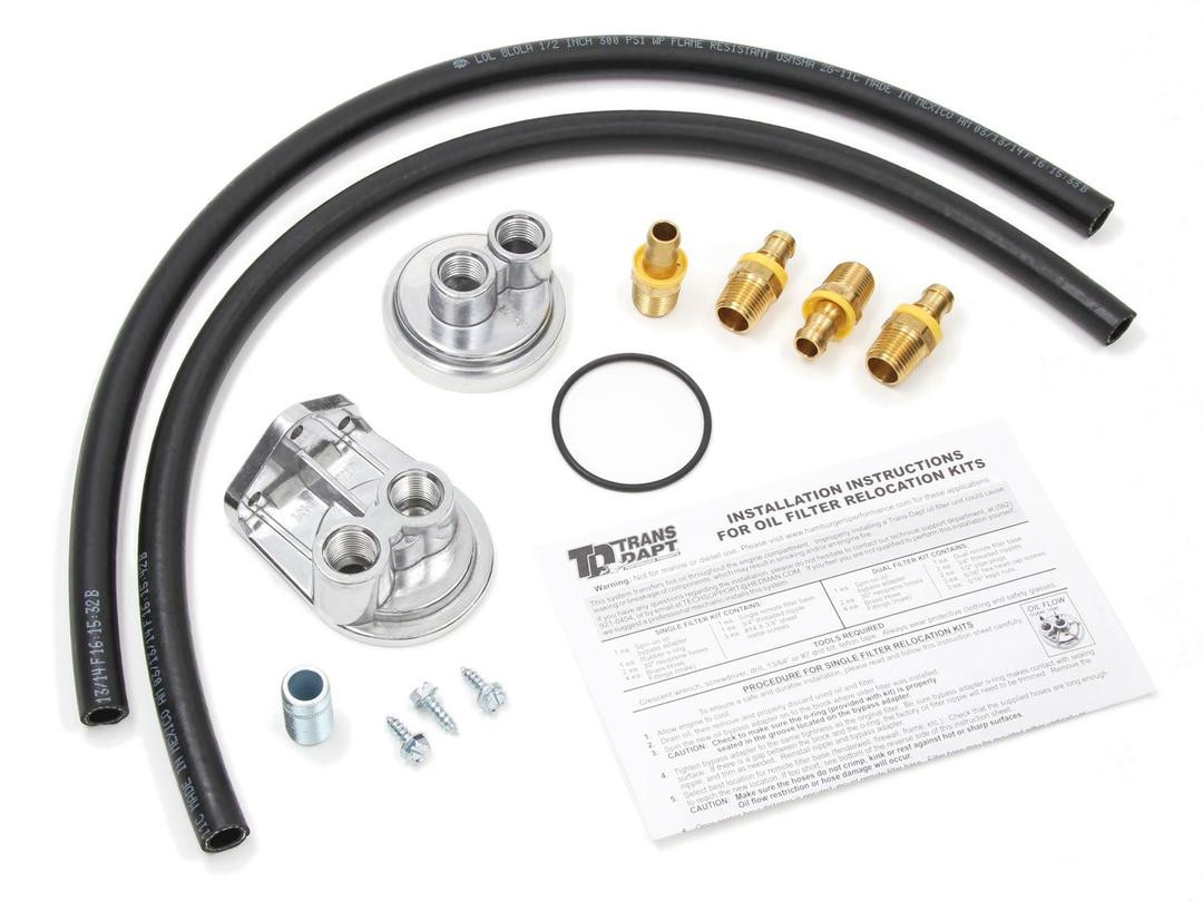 TRANSDAPT 1127 Oil Filter Relocation Kit from The Twister Group TRANSDAPT 1127 Oil Filter Relocation Kit - The Twister Group Tools product